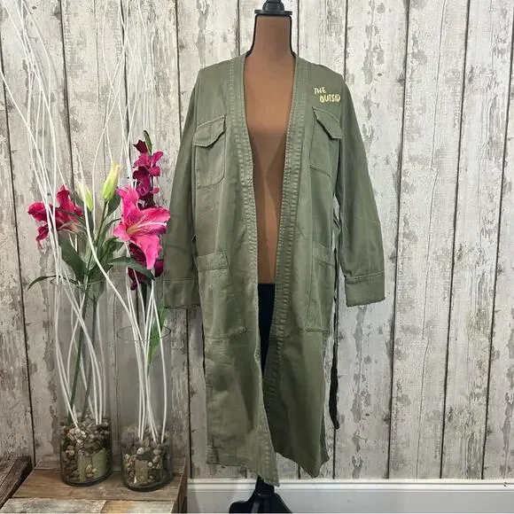 Free People x Sandrine Rose - NWT Army Long Jacket - Picture 2 of 16